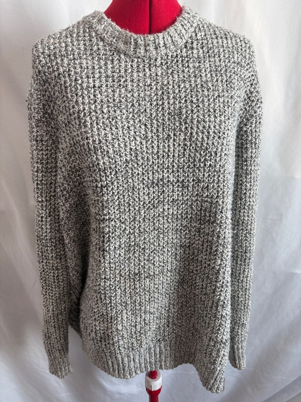 Roots Marled Grey Crewneck Sweater